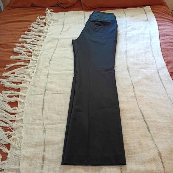 Black Banana Republic high waist sz 6 wool casual dress work classy pants - Picture 3 of 9